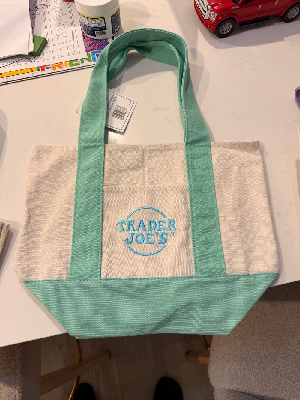 Trader Joe's Canvas Tote Bag brand new
